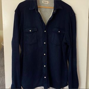 Taylor Stitch Thick Western Over shirt- Made in USA